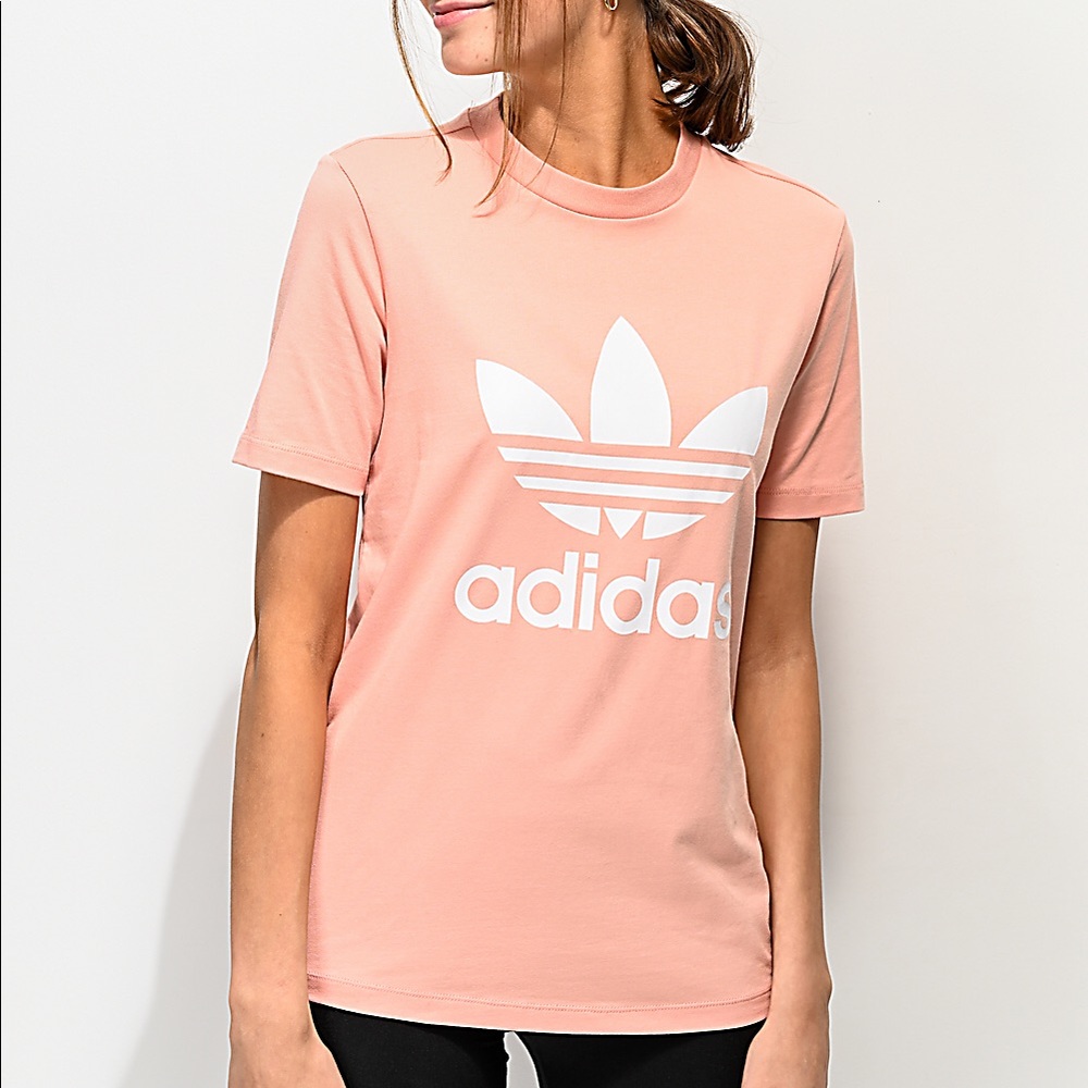 Adidas logo tee